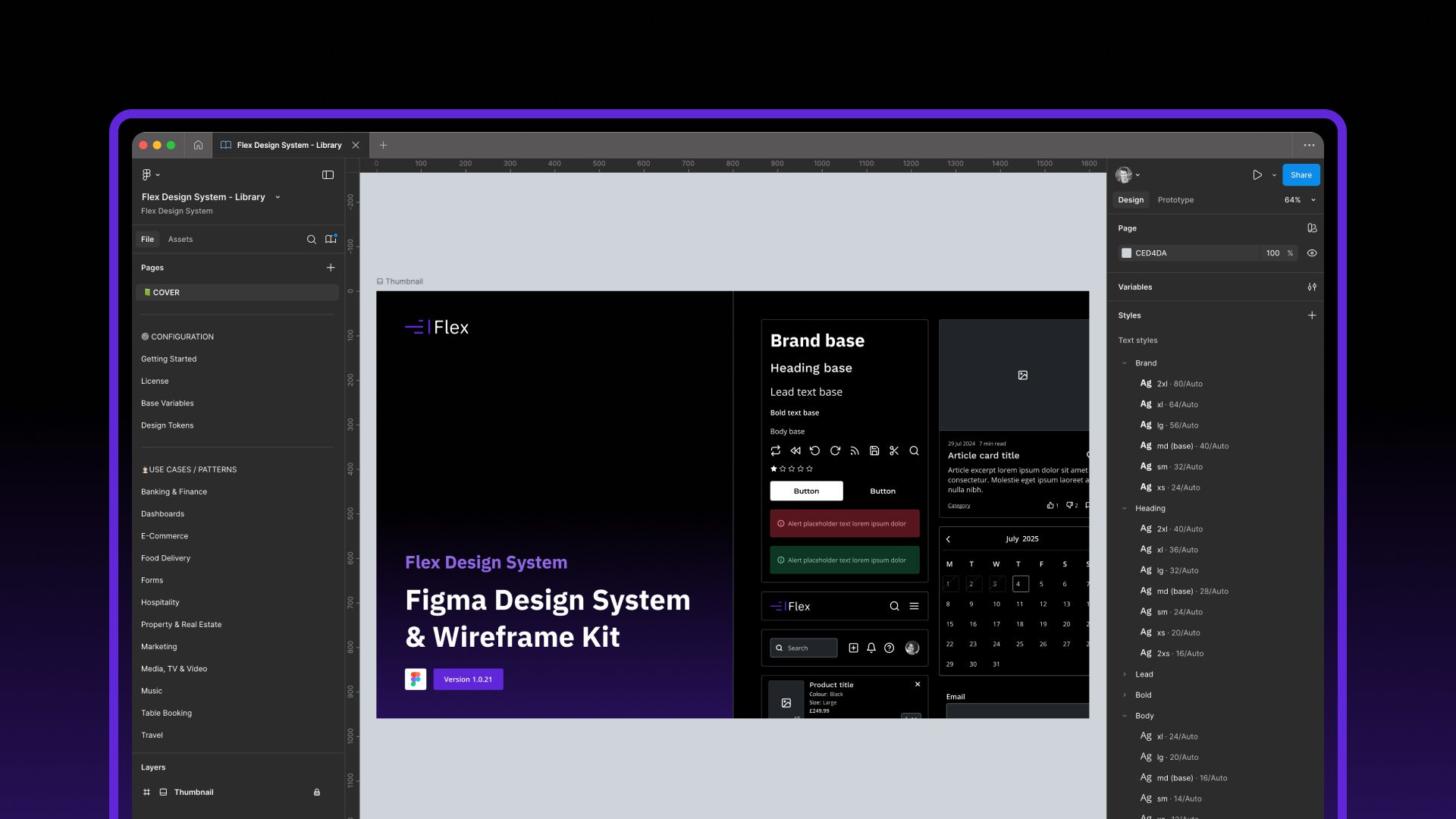 Why I Built Flex Design System: Minimal UX/UI Toolkit